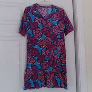 Lilly Pulitzer Girl's - Cassie Rose Water Floral Dress